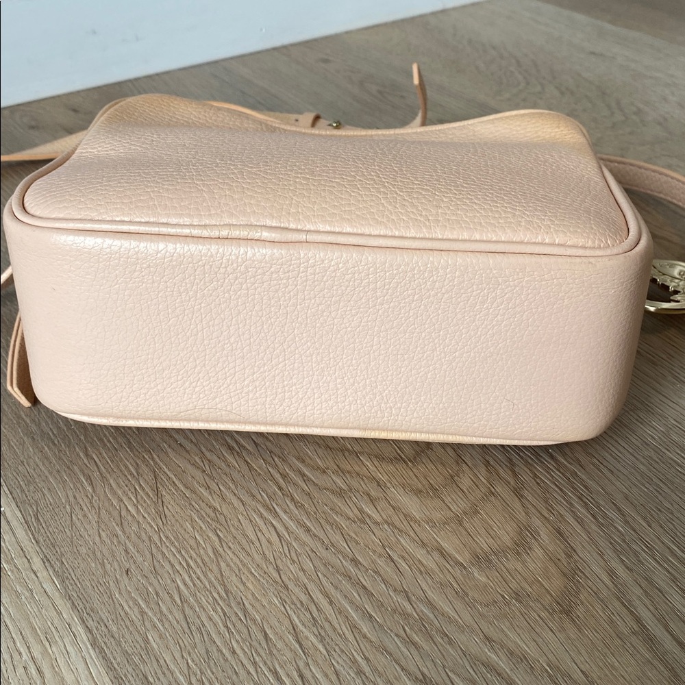 Versace Collection Blush Leather Crossbody Bag - Picture 8 of 14